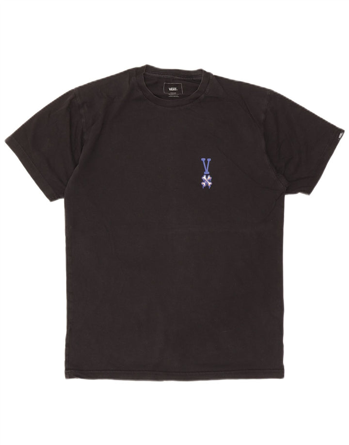 Camiseta Vans Masculina Classic Fit Graphic Top Médio Algodão Preto