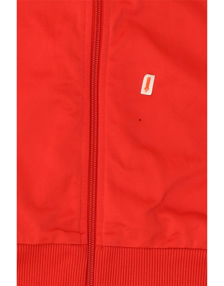 Puma Mens Tracksuit Top Jacket Grande Poliéster Colorblock Vermelho