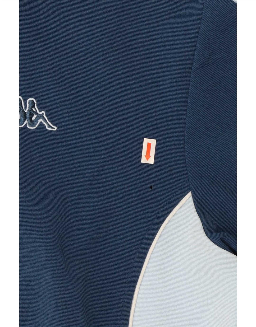 Kappa Mens Tracksuit Top Jacket 2XL Azul marinho Colourblock Poliéster