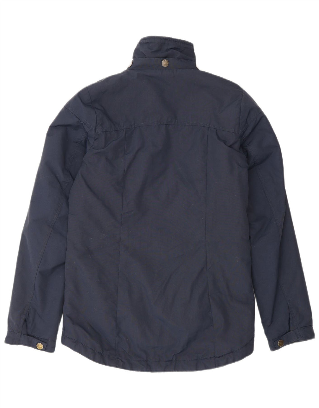 Jaqueta corta-vento feminina Fat Face UK 6 XS azul marinho nylon