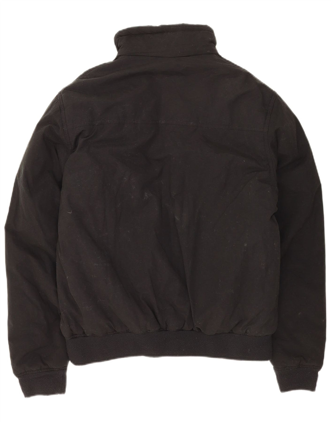 Jaqueta corta-vento masculina ASICS UK 40 grande algodão preto