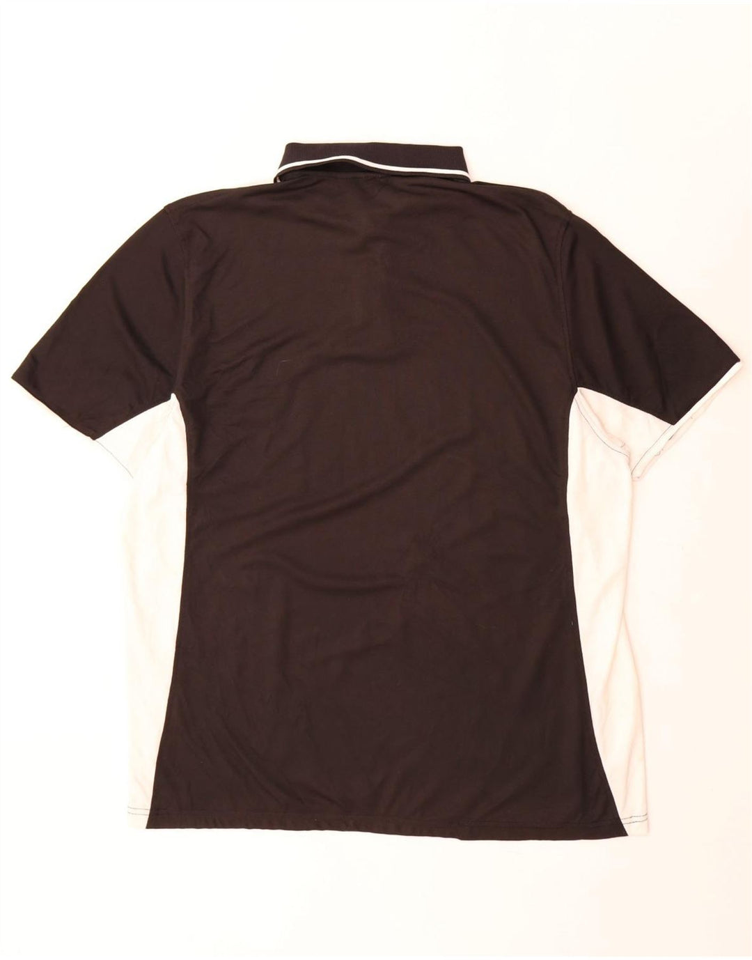 Camisa polo masculina Adidas 2XL preta colorblock