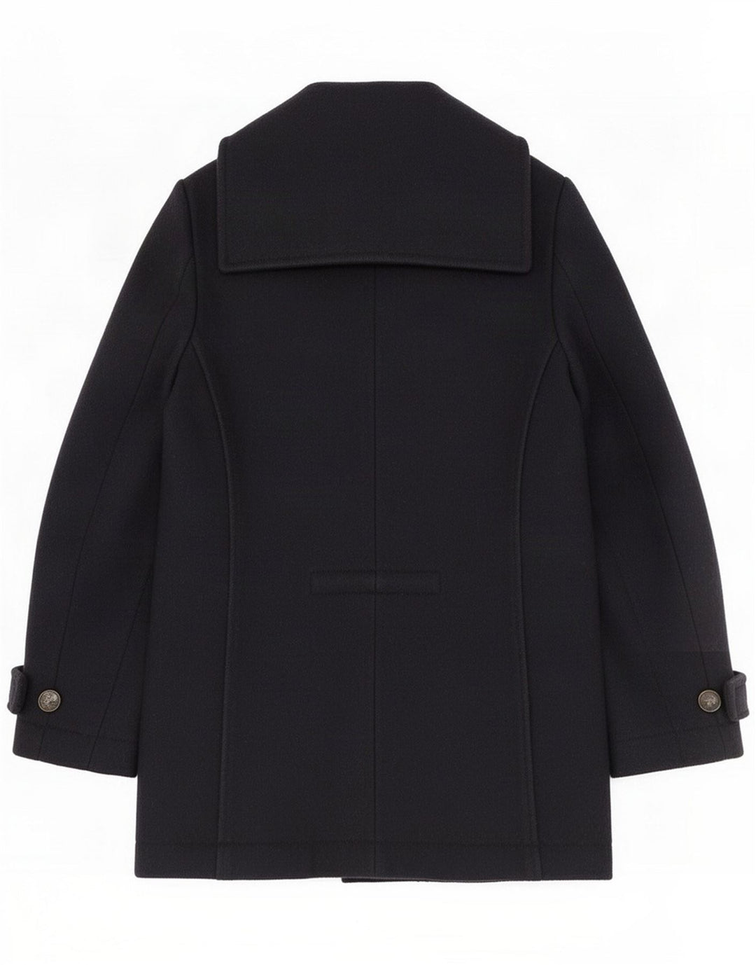 Jaqueta bomber feminina vintage de 3 botões IT 44 Azul marinho médio
