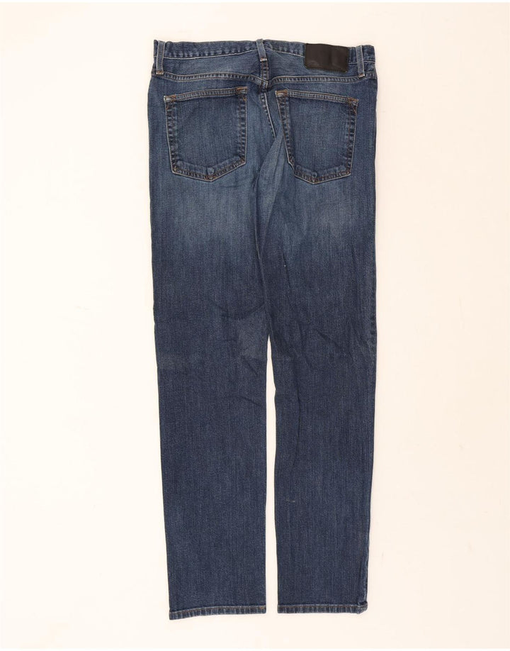 EDDIE BAUER Mens Slim Jeans W33 L32 Blue Cotton Vintage Eddie Bauer and Second-Hand Eddie Bauer from Messina Hembry 