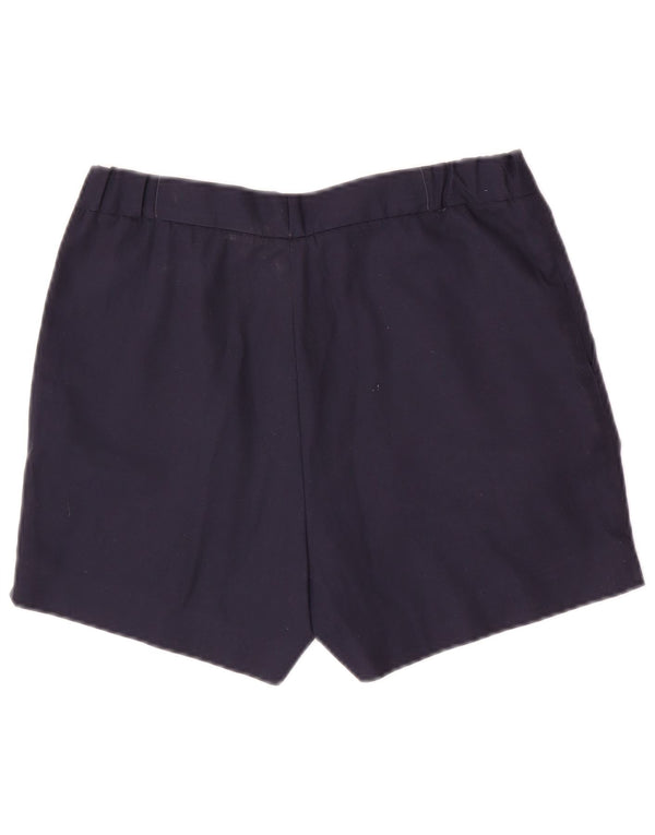 Cerruti 1881 Masculino Pegged Chino Shorts IT 48 Médio W30 Poliéster Azul Marinho