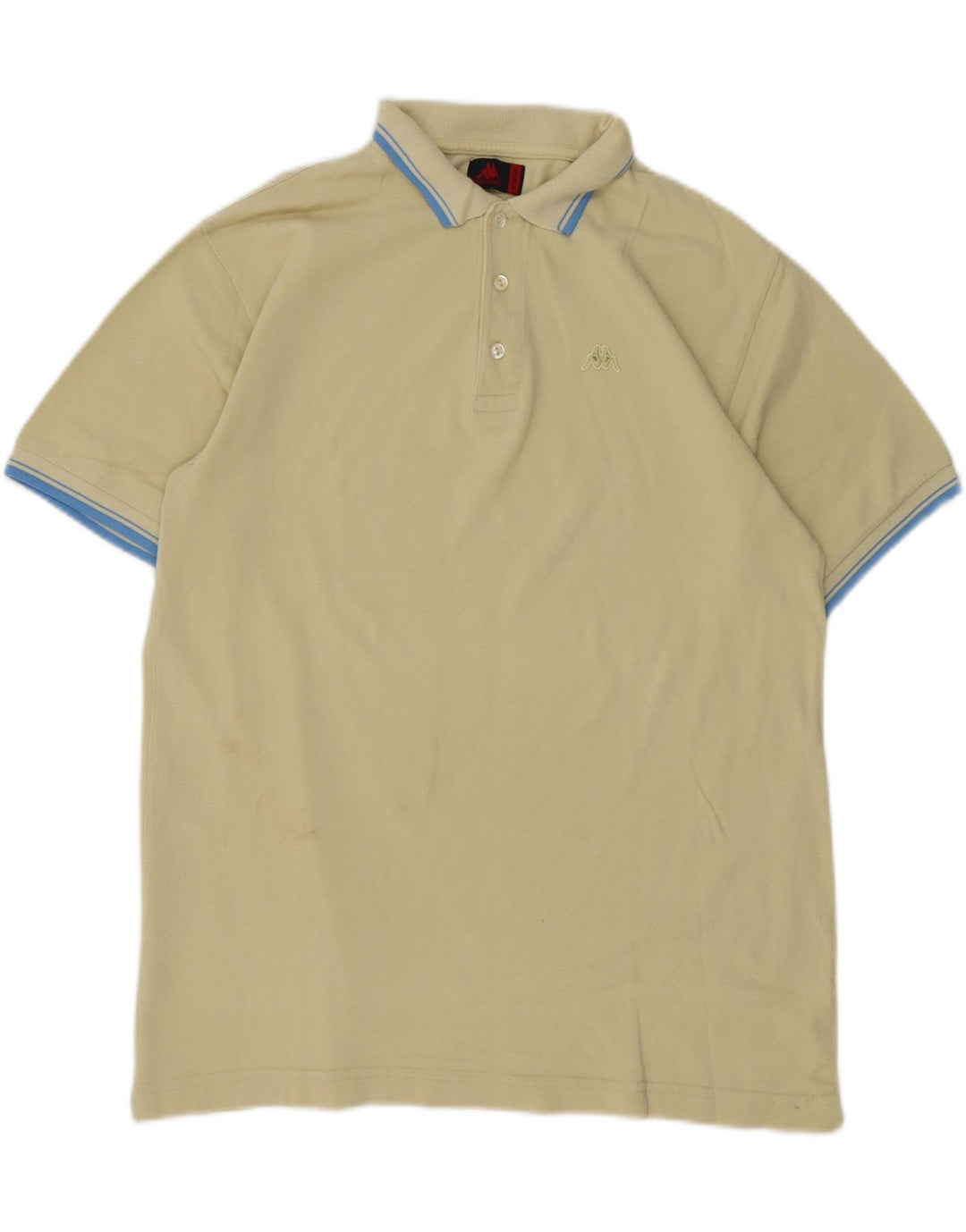 Camisa polo masculina Kappa XL algodão amarelo