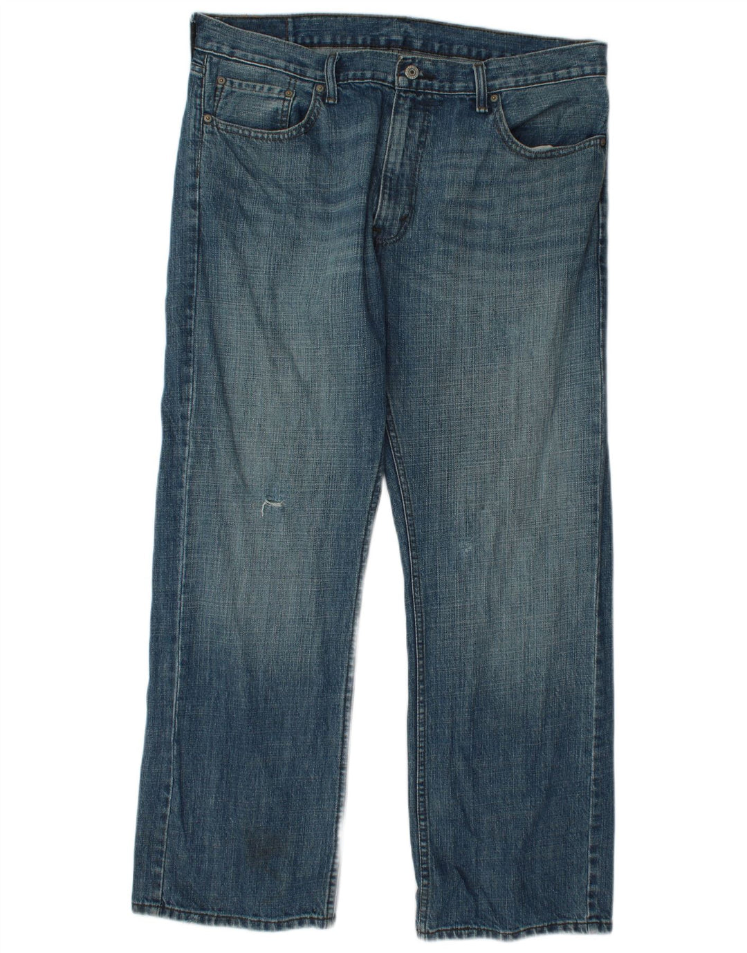 LEVI'S Masculino 559 Relaxed Fit Straight Jeans W36 L30 Azul Algodão