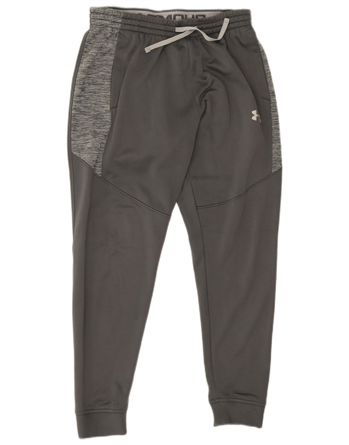 Calça de treino masculina Under Armour Cold Gear joggers cinza médio manchado