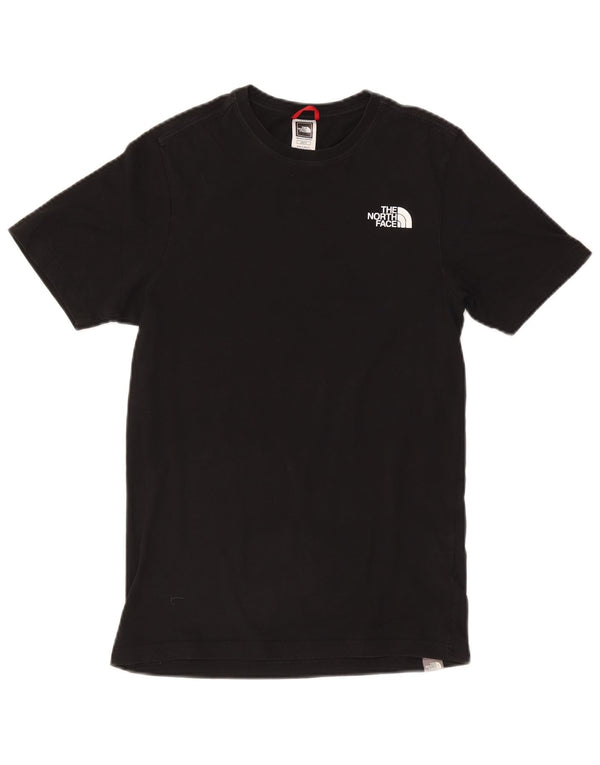 Camiseta gráfica masculina The North Face XS algodão preto