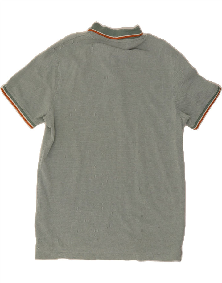 JACK & JONES Mens Polo Shirt XL Green Cotton Vintage Jack & Jones and Second-Hand Jack & Jones from Messina Hembry 