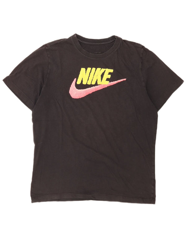 Camiseta Nike Feminina Graphic Top UK 14 Grande Preto
