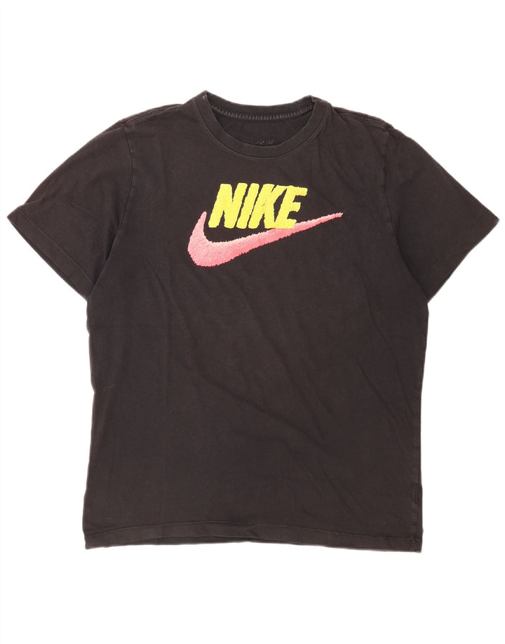 Camiseta Nike Feminina Graphic Top UK 14 Grande Preto