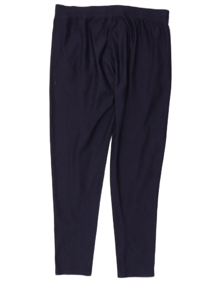 Calça de treino masculina Under Armour grande poliéster azul marinho