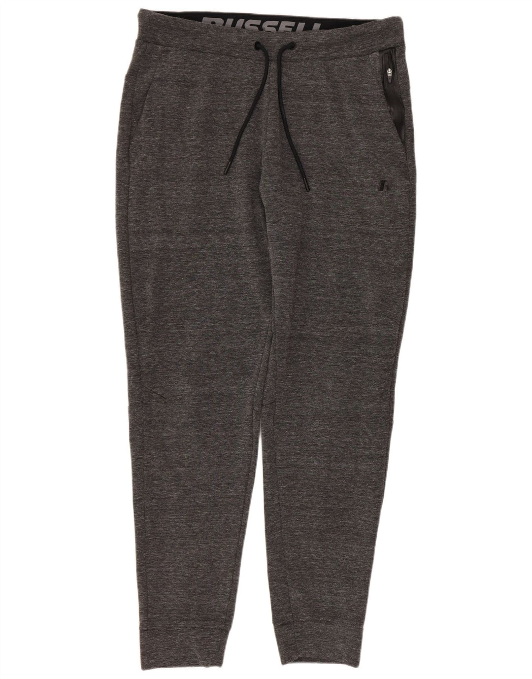 RUSSELL ATLÉTICO Mens Calças de treino Joggers cinza médio manchado