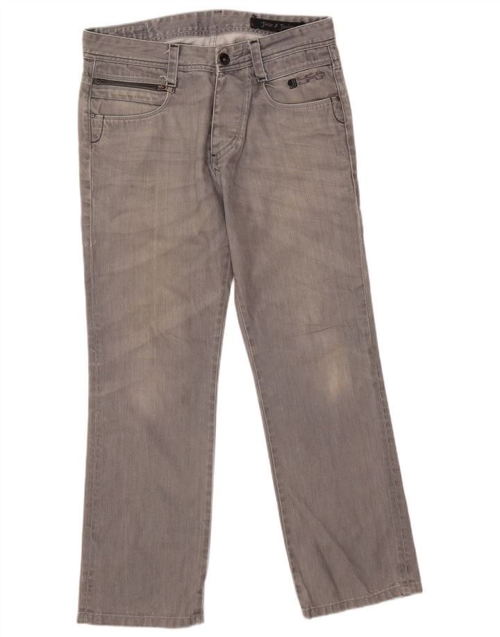 Jeans retos masculinos Jack & Jones W33 L29 cinza