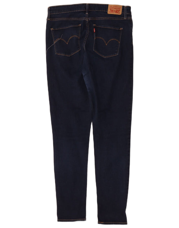 Calça jeans feminina Levi's 721 High Rise Skinny W31 L30 azul marinho algodão
