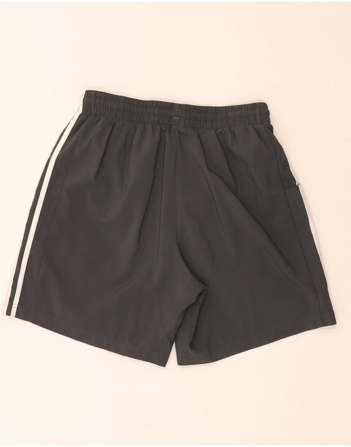 Shorts esportivos masculinos ADIDAS poliéster cinza médio