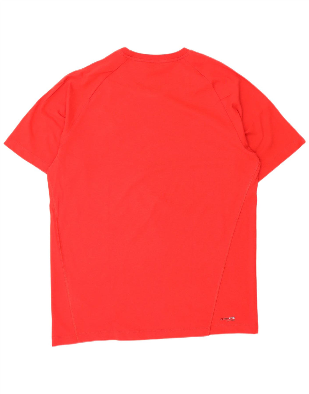 Adidas Mens Clima 365 Camiseta Top Médio Algodão Vermelho