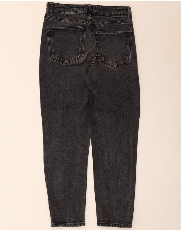 Calça Jeans Solta Feminina Zara EU 38 Pequeno W28 L27 Cinza
