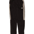 Calças de treino Adidas meninos 13-14 anos preto poliéster