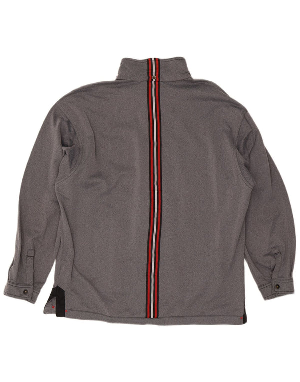 Lotto Mens Treino Top Jacket UK 42/44 XL Cinza Colourblock Poliéster