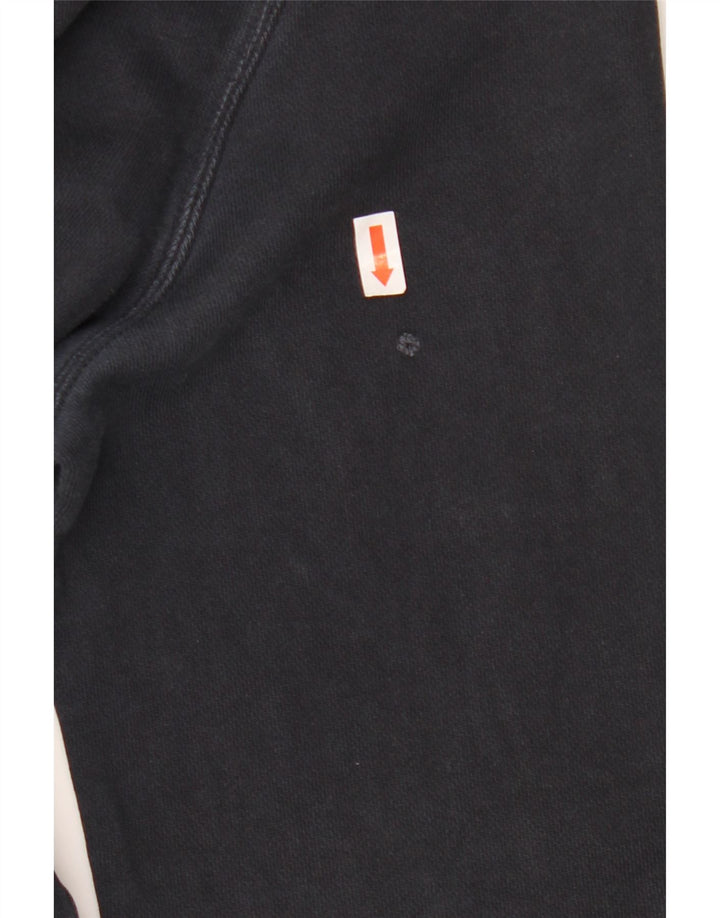 Hugo Boss moletom gráfico masculino jumper médio algodão preto