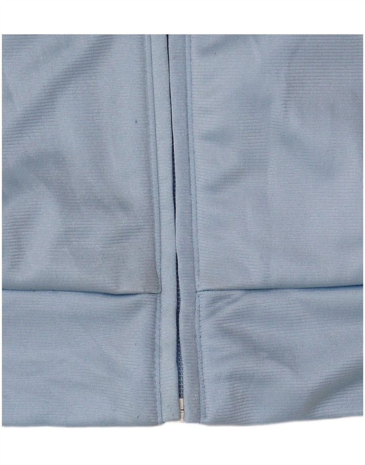 Jaqueta Adidas Meninos Treino Top 13-14 Anos Azul Colorblock Poliéster
