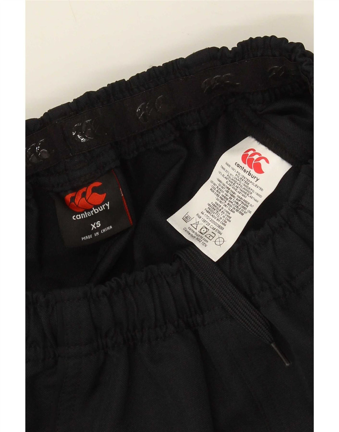 Canterbury Mens Compbell College Sport Shorts XS Poliéster Preto
