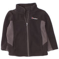 Jaqueta Bergans Boys Fleece 5-6 Anos Preto Colorblock Poliéster