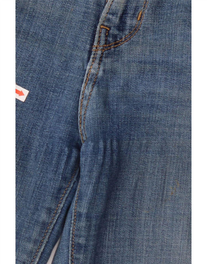 Calça jeans feminina LEVI'S 721 cintura alta skinny W25 L30 azul algodão