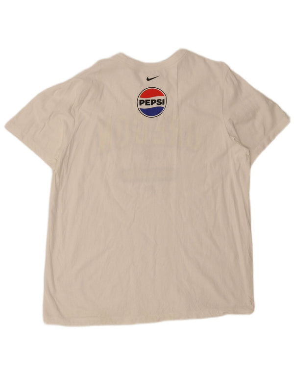 Camiseta Nike Masculina Oregon Ducks Graphic Top XL Algodão Branco