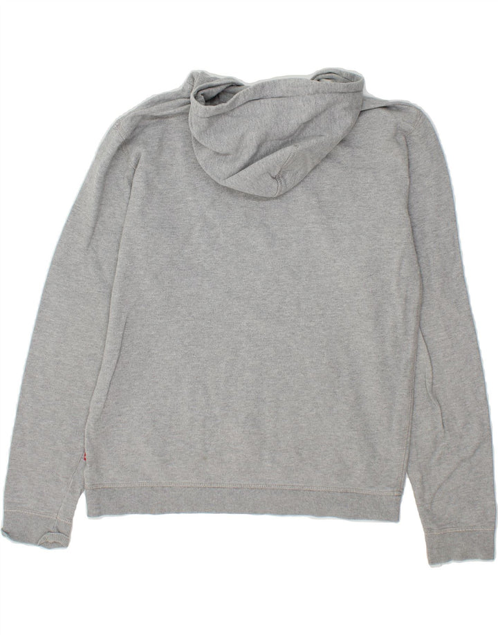 LEVI'S Boys Graphic Hoodie Jumper 15-16 Years Grey Cotton Vintage Levi's and Second-Hand Levi's from Messina Hembry 