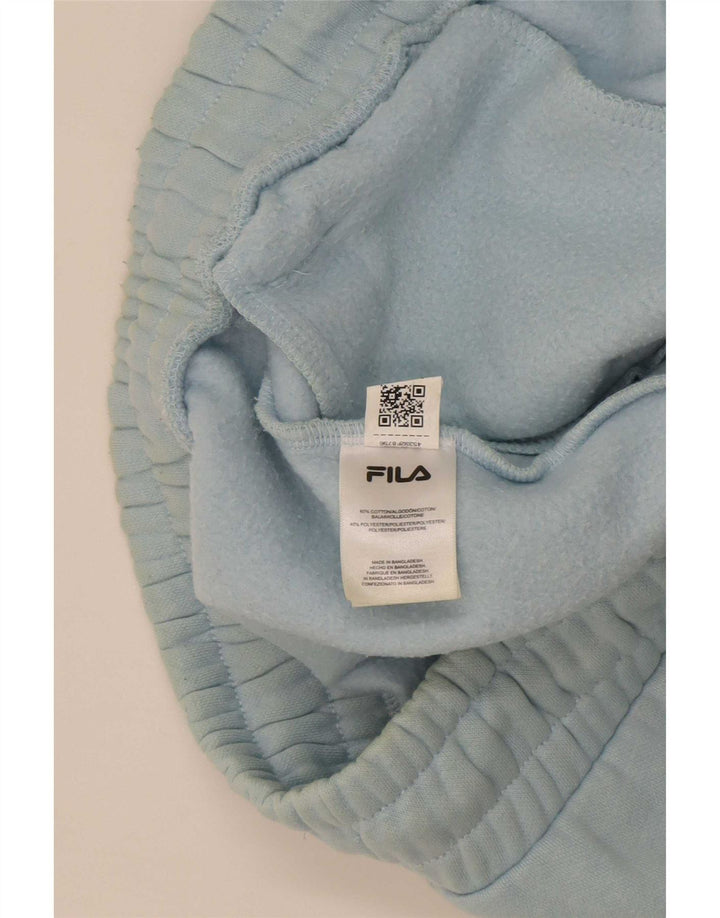 Fila Mens Graphic Sport Shorts Médio Azul Algodão
