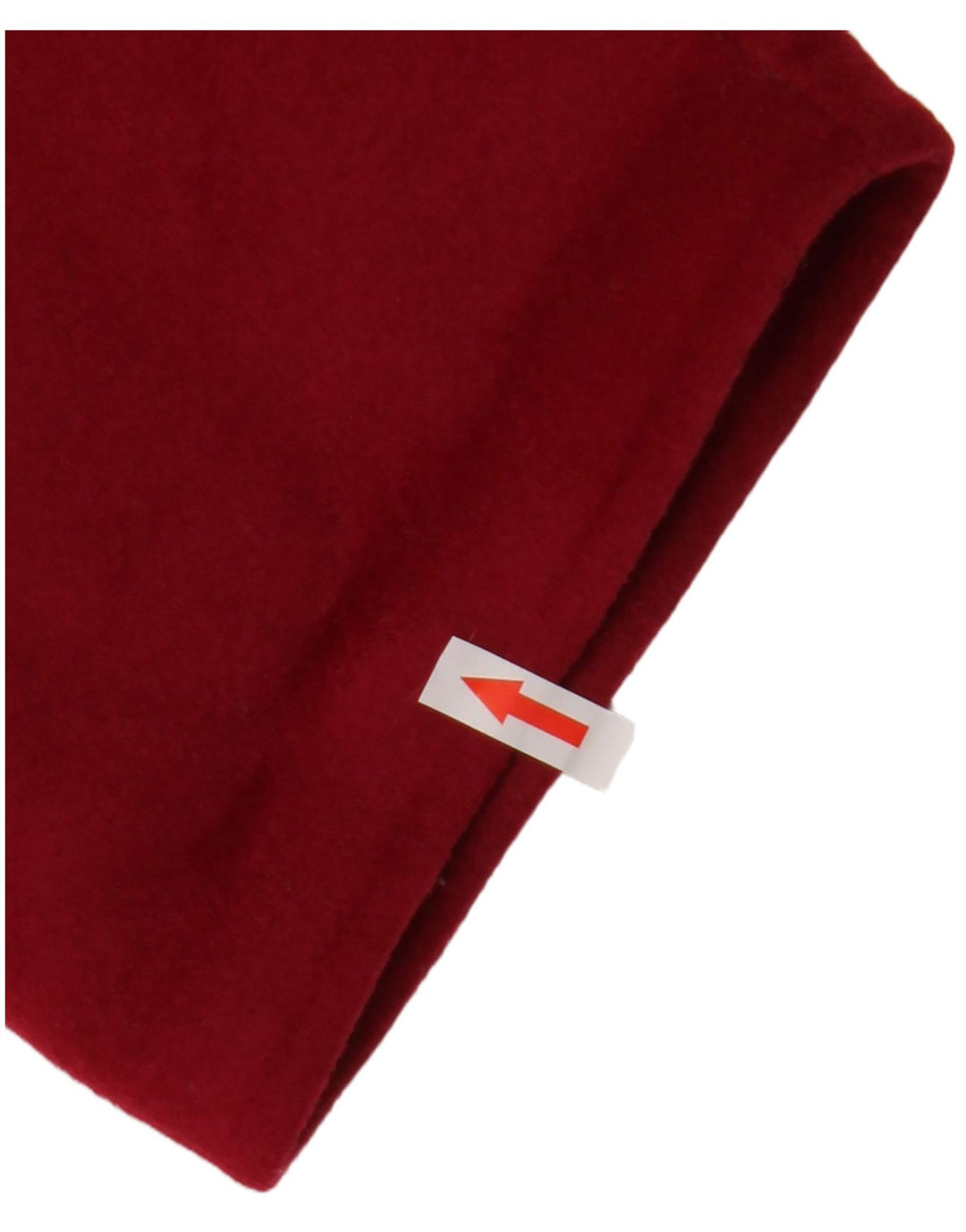 Sobretudo oversized feminino vintage IT 53 2XL lã vermelha