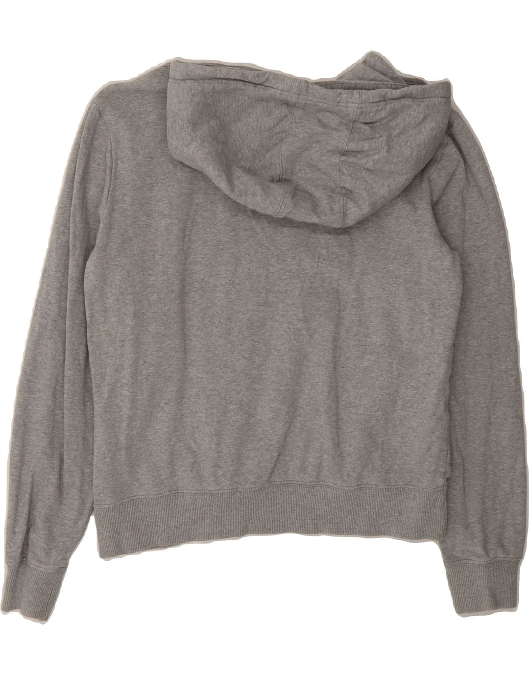 CHAMPION Womens Oversized Graphic Hoodie Jumper UK 6 XS Grey Cotton Vintage Champion and Second-Hand Champion from Messina Hembry 