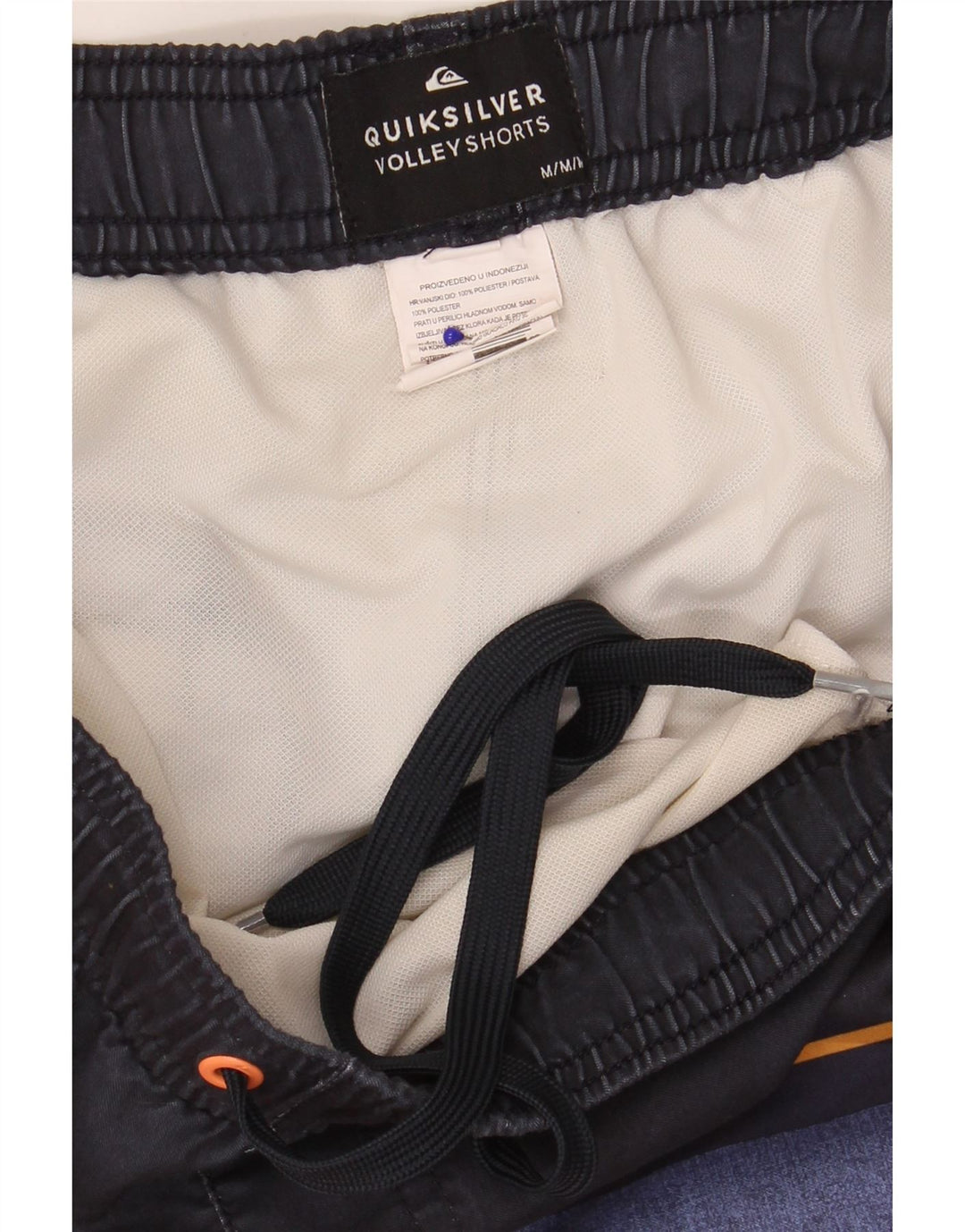 Shorts de natação masculino Quiksilver Graphic médio listrado multicolorido