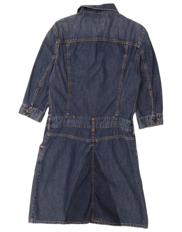 Vestido jeans pulôver manga 3/4 para meninas LEVI'S 11-12 anos azul médio