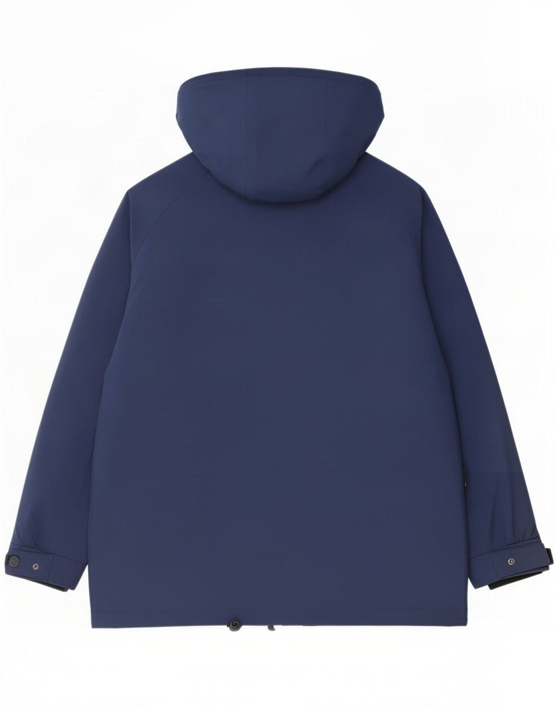 Jaqueta de chuva feminina Aesse Gore-Tex com capuz IT 44 poliéster azul marinho médio