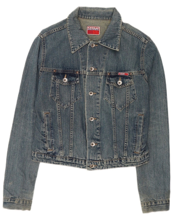 Jaqueta jeans Kookai Boys 11-12 anos XL azul algodão
