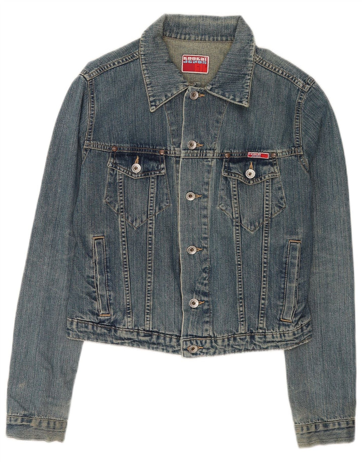 Jaqueta jeans Kookai Boys 11-12 anos XL azul algodão