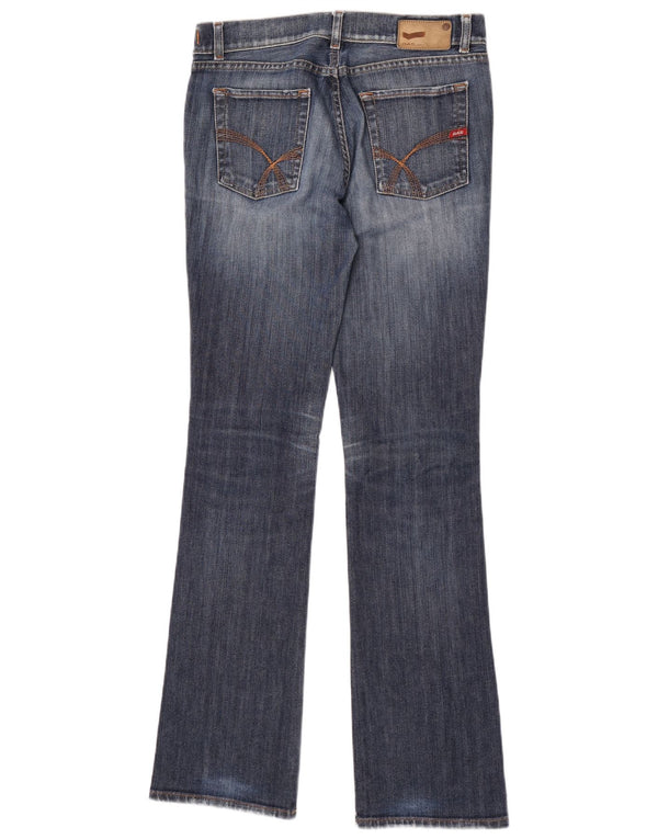 Gas Womens Bootcut Jeans W29 L34 Azul Algodão
