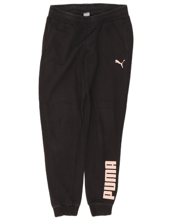 Calça esportiva feminina PUMA Graphic Joggers UK 14 médio preto