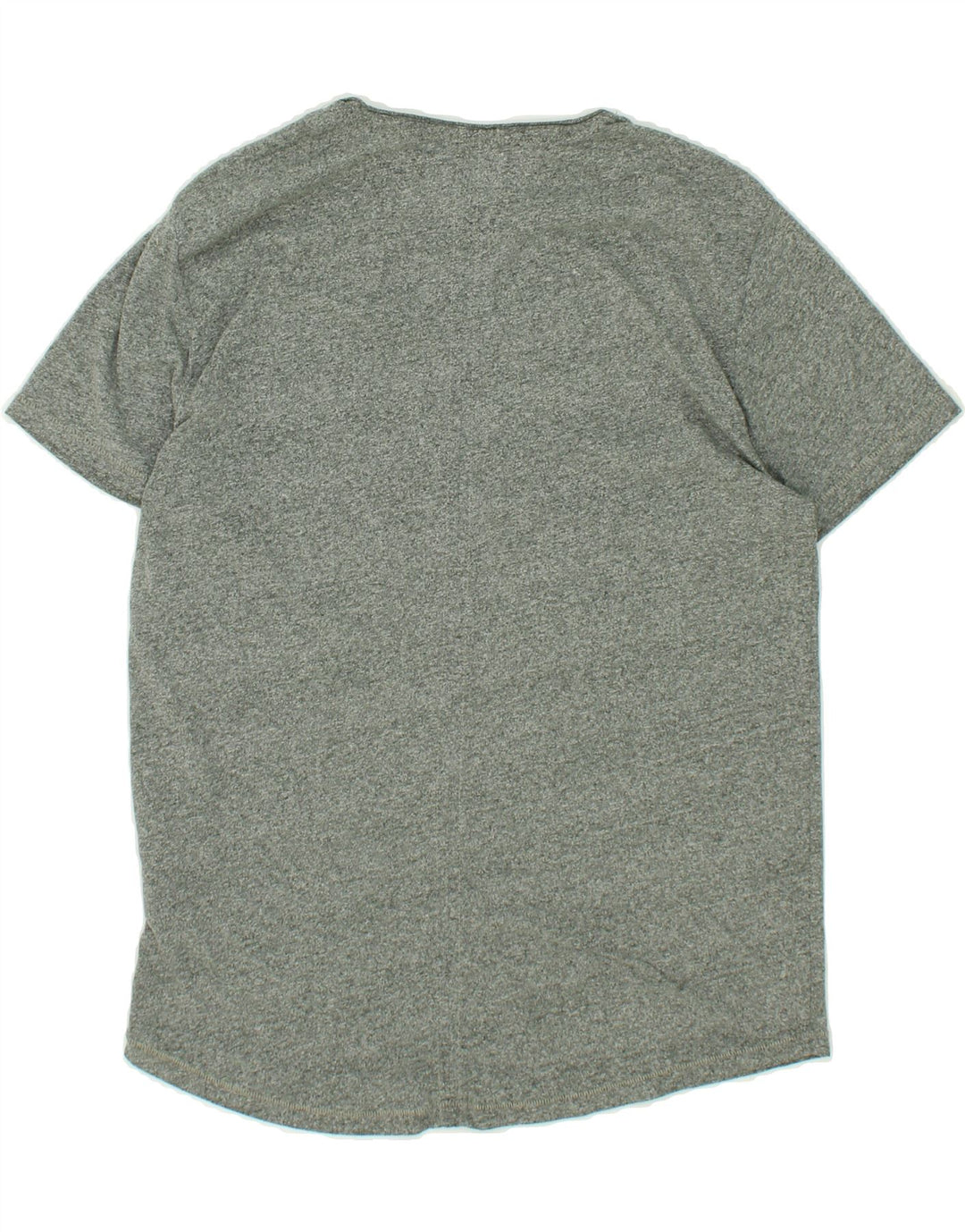 TOMMY HILFIGER Mens Regular Fit T-Shirt Top Medium Grey Flecked Cotton Vintage Tommy Hilfiger and Second-Hand Tommy Hilfiger from Messina Hembry 
