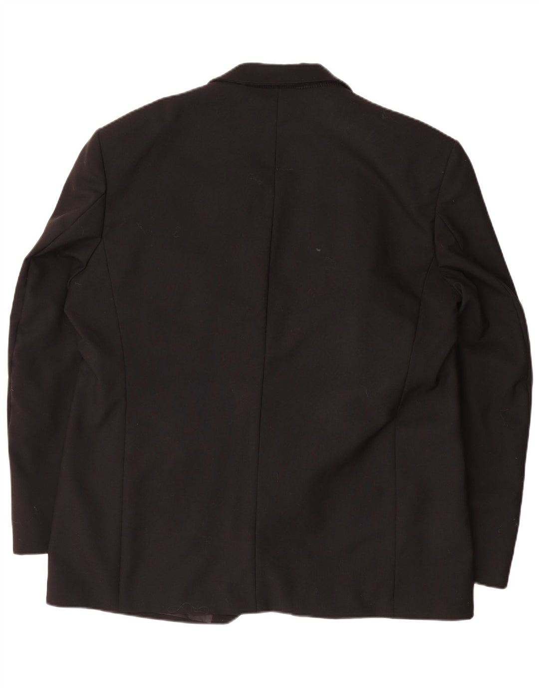 Jaqueta Blazer Masculina Wilvorst com 1 Botão Reino Unido 42 XL Lã Preta