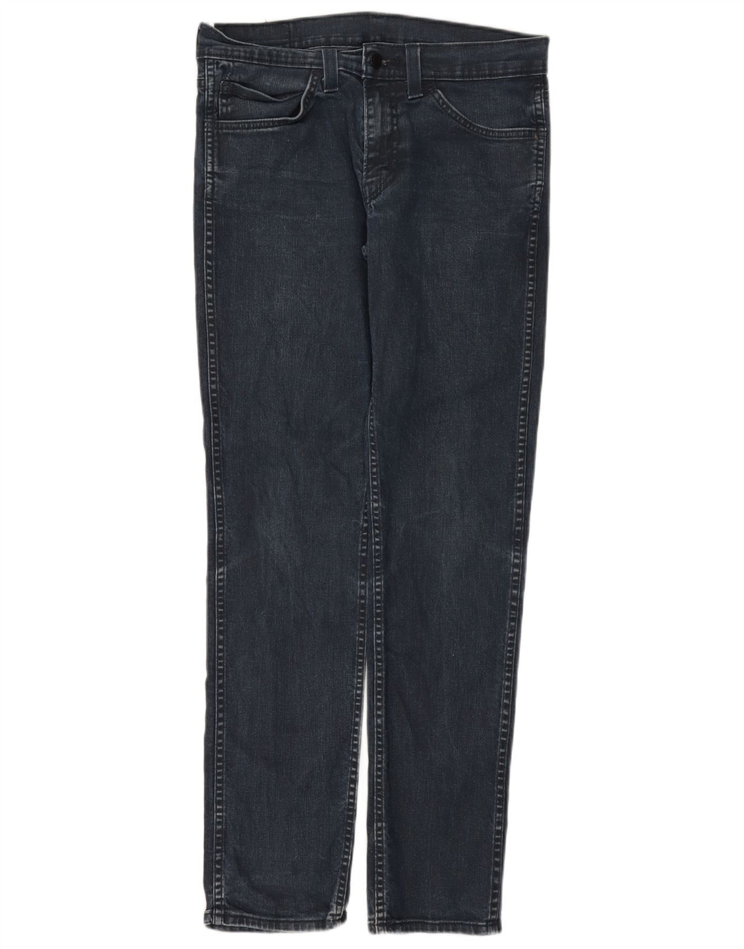 Levi's Masculino 511 Slim Jeans W31 L32 Azul Marinho Algodão