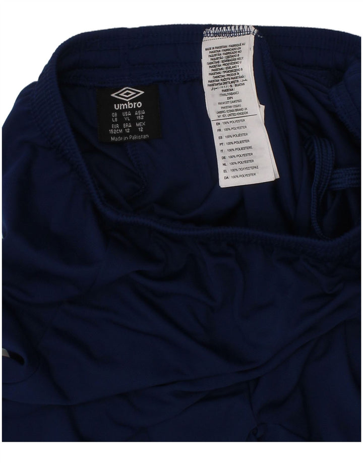 Umbro Menino Sport Shorts 11-12 Anos Grande Poliéster Azul Marinho