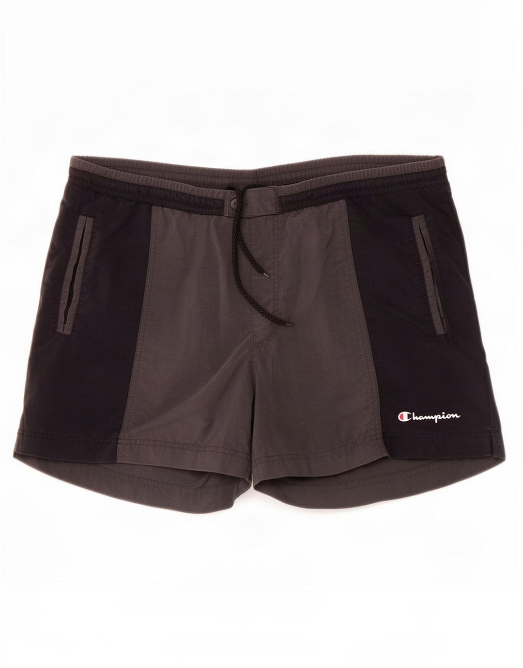 Shorts de natação masculino Champion cinza médio colorblock