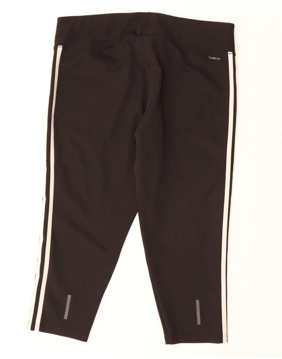 Adidas Womens Climalite Capri Leggings UK 18 XL Preto Poliéster