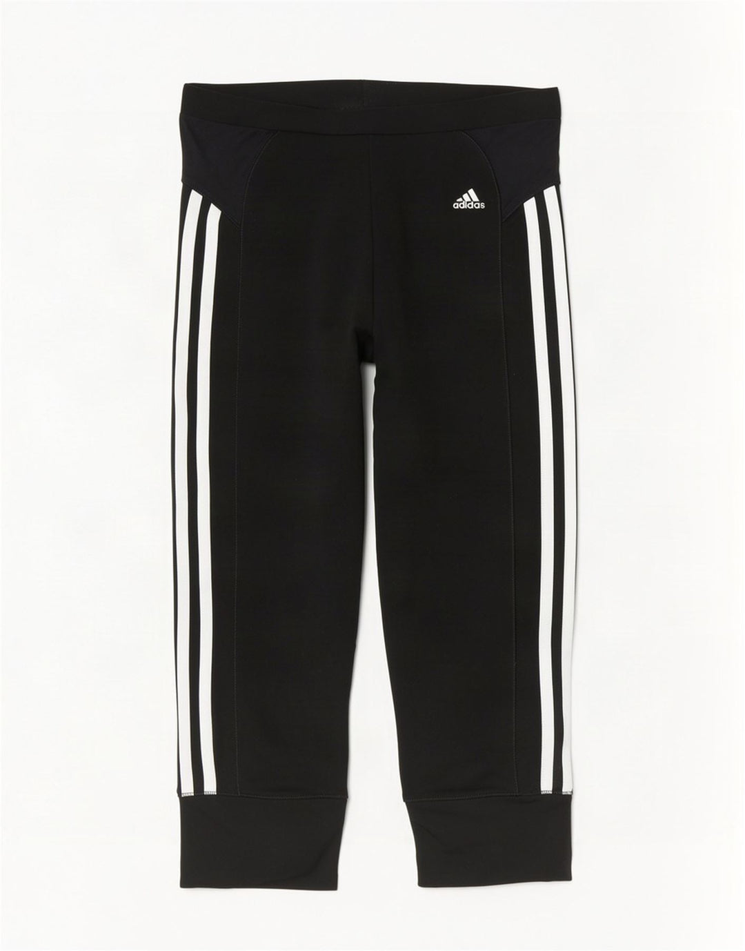 Adidas Womens Climacool Capri Calças de treino Joggers Reino Unido 14 Médio Preto
