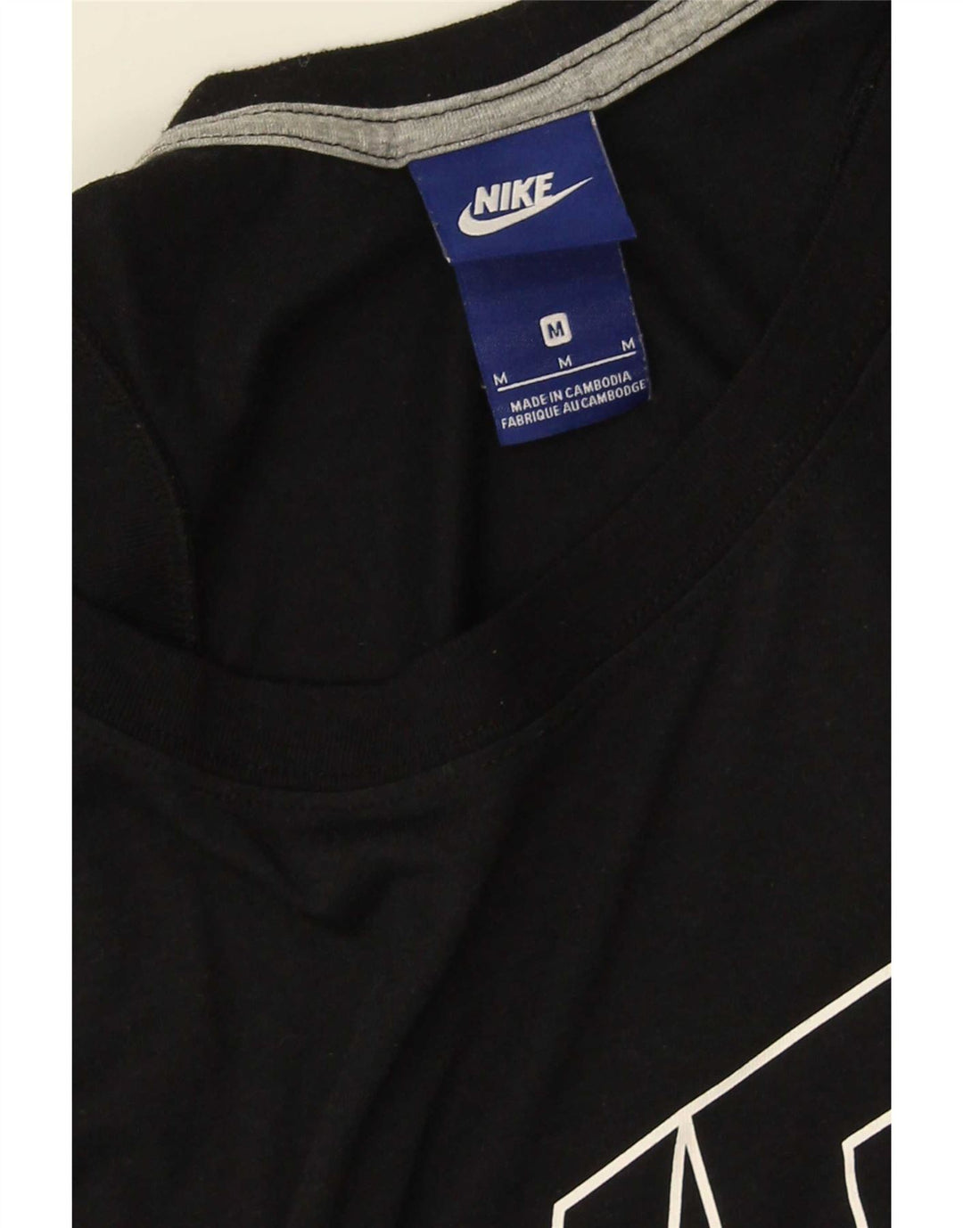Colete gráfico feminino Nike UK 14 médio preto